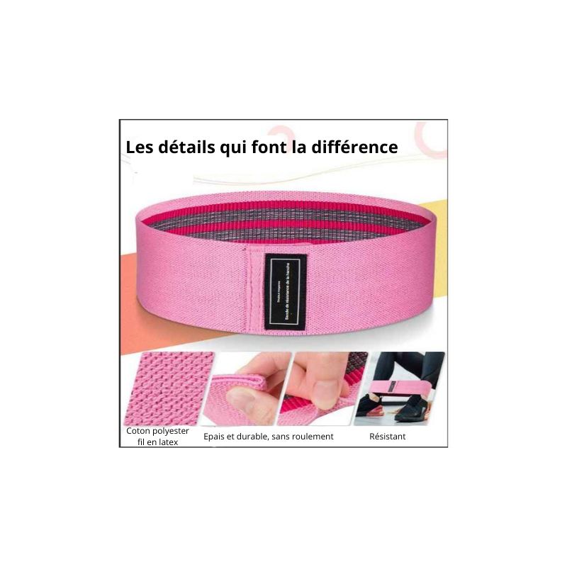 Zylonia Bandes de résistance - fitness/musculation