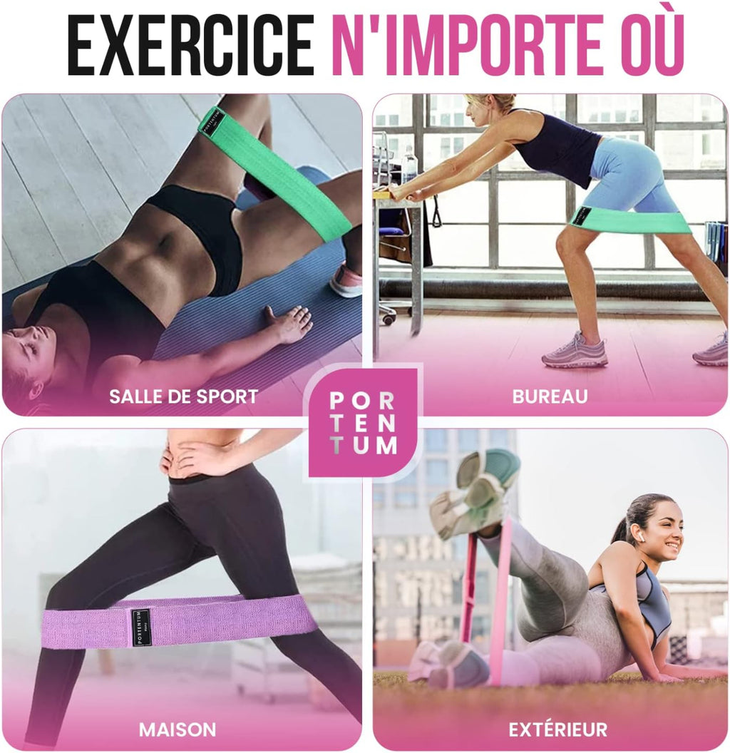 Zylonia Bandes de résistance - fitness/musculation